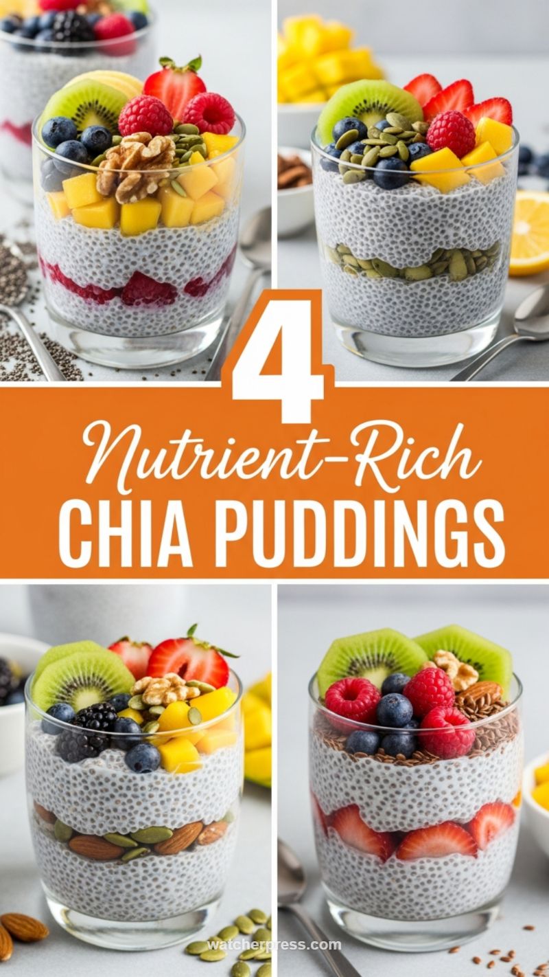 Power-Packed Puddings: Nutrient-Rich Chia Seed Delights