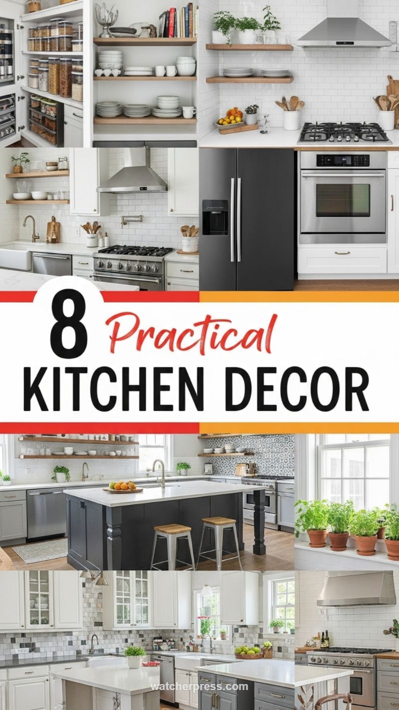 Practical Kitchen Decor & Storage
