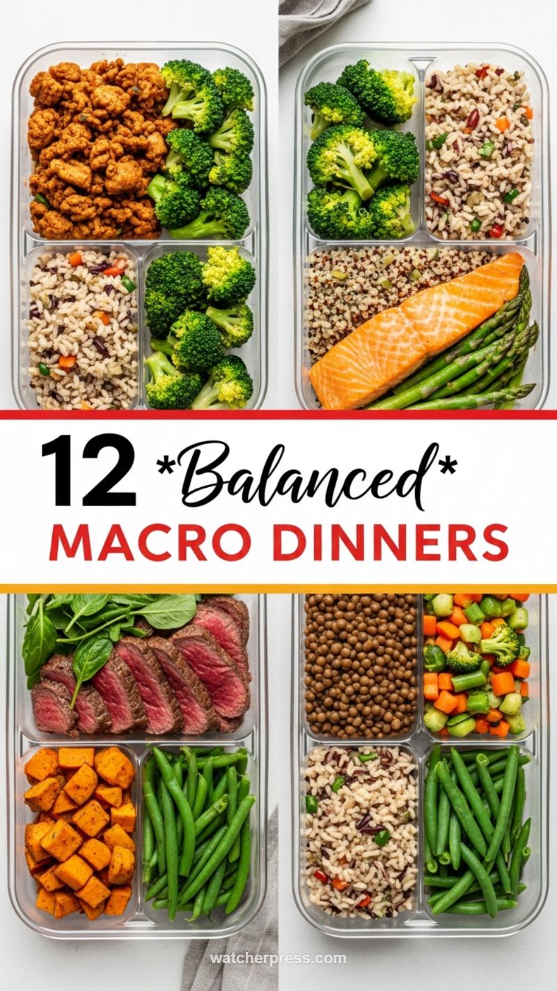 Precision Prep: 12 Balanced Macro Dinners
