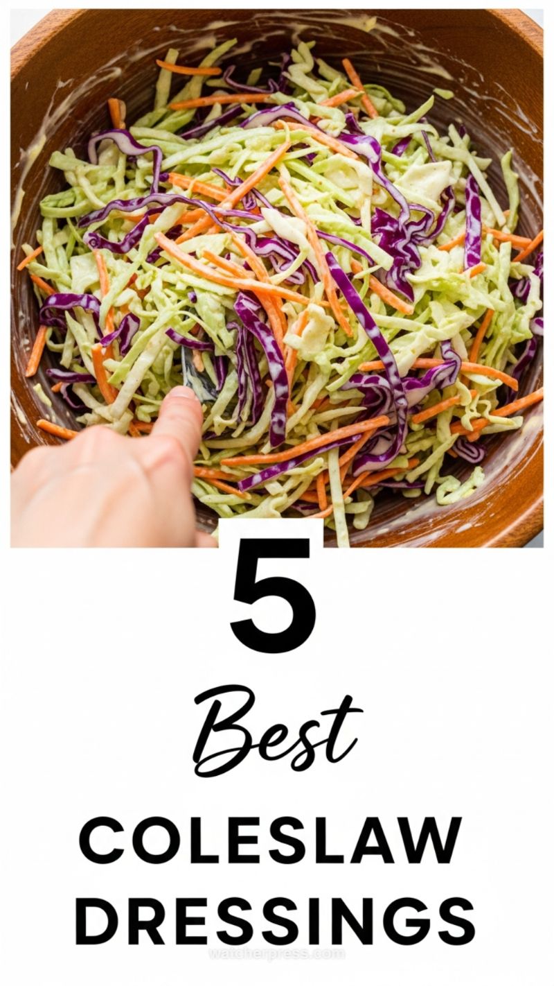 Prep Secret #8: Master the 5 Best Coleslaw Dressings