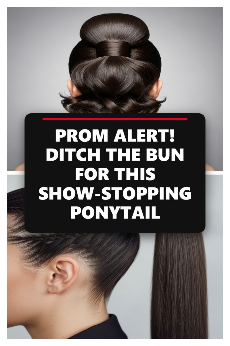 PROM ALERT! DITCH THE BUN FOR THIS SHOW-STOPPING PONYTAIL
