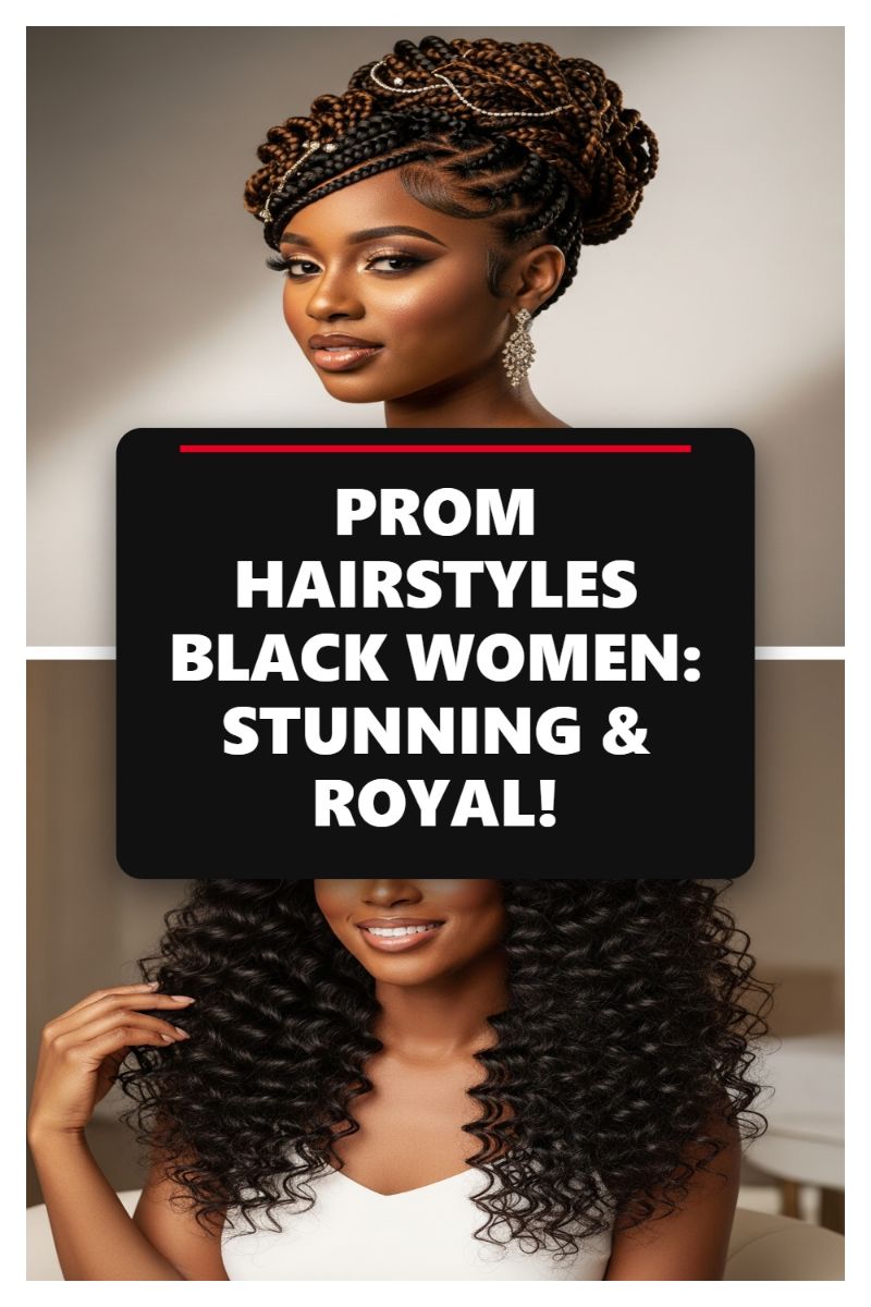 PROM HAIRSTYLES BLACK WOMEN: STUNNING & ROYAL!