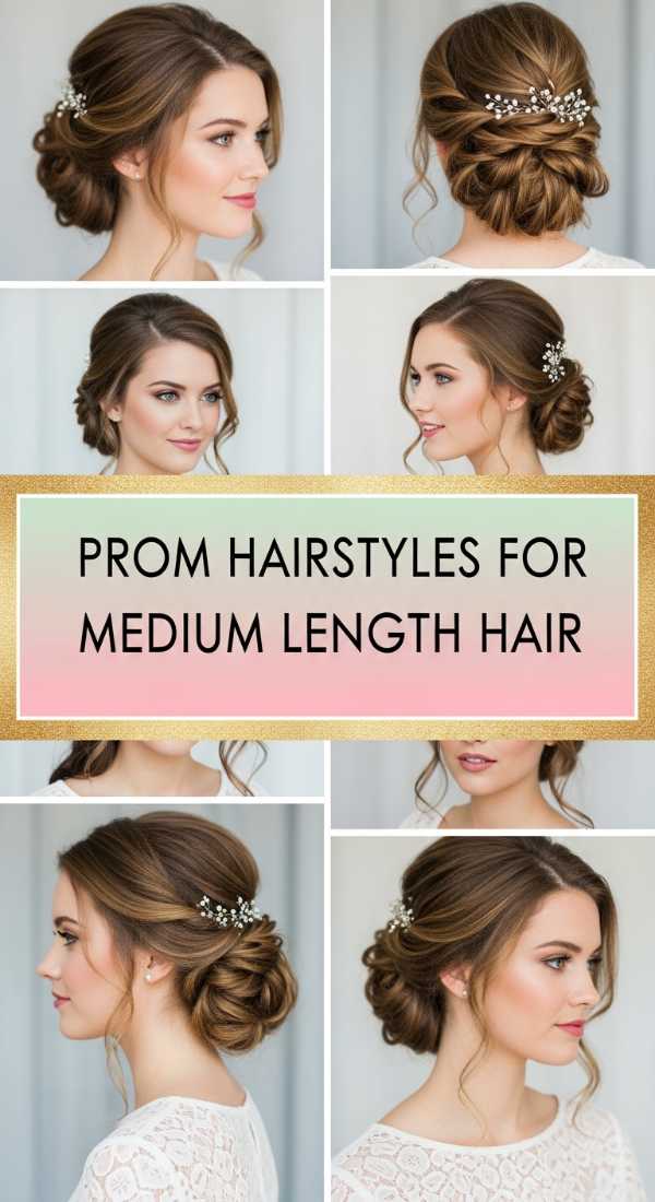 Prom Hairstyles for Medium Length Hair