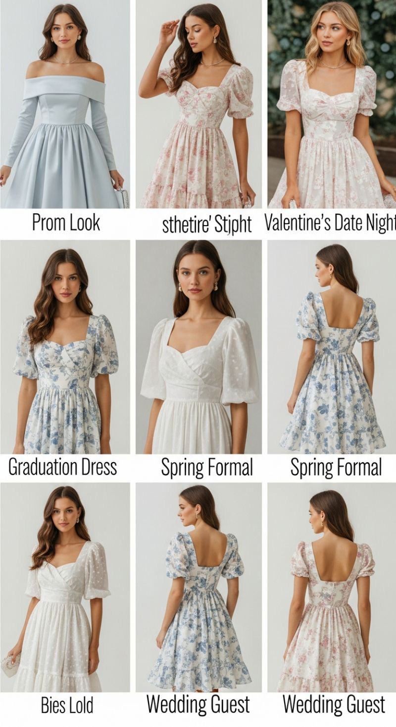 Prom Look: Classic Glamour Meets Romantic Trends