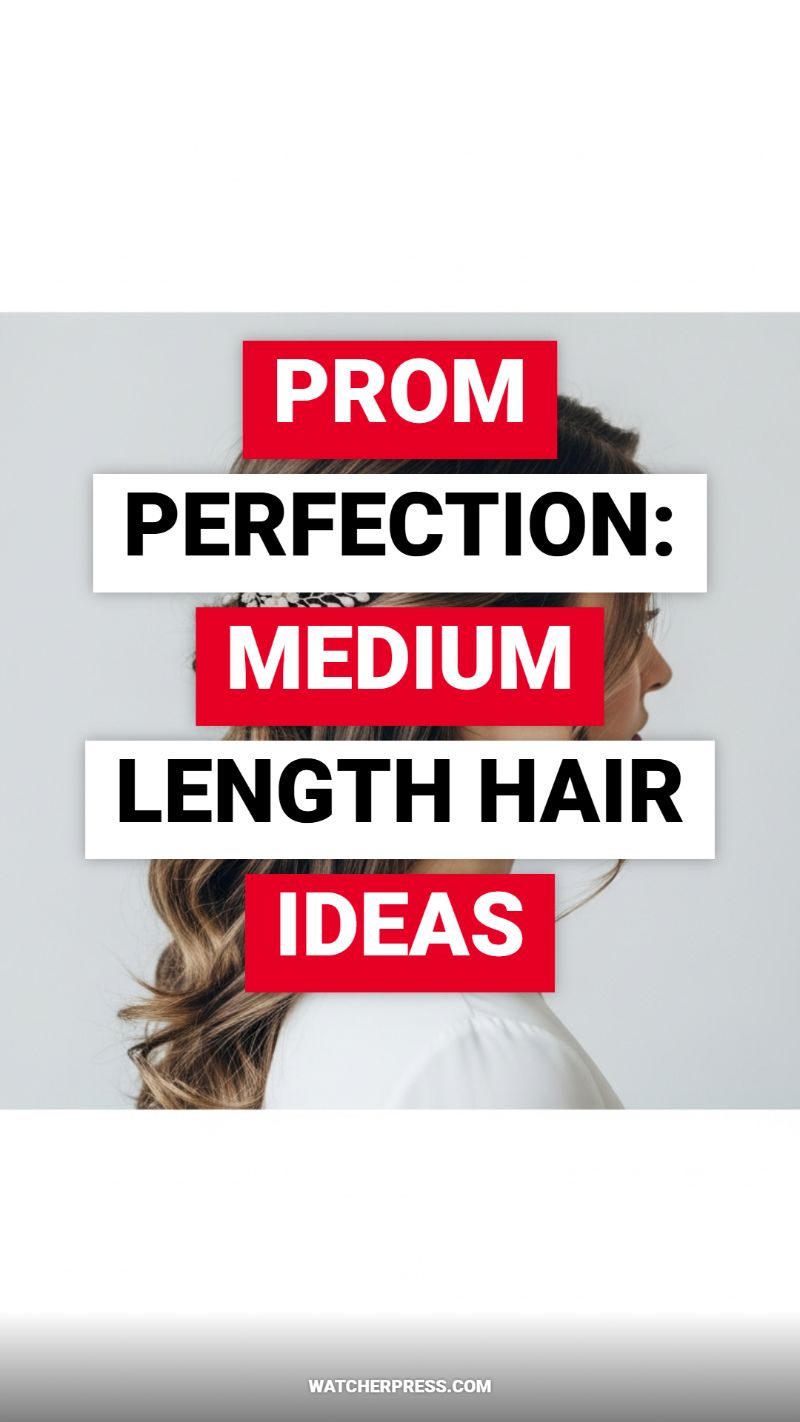 PROM PERFECTION: MEDIUM LENGTH HAIR IDEAS