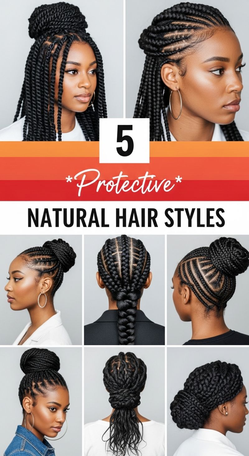 Protective Natural Hair Styles: The Ultimate Dirty Hair Fix