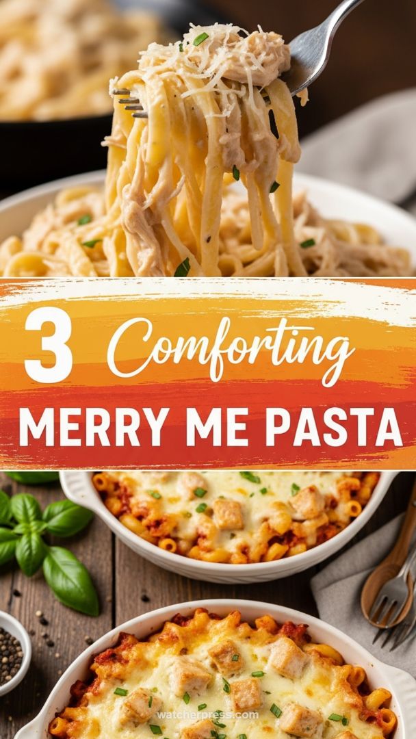 Quick Comfort Food: Creamy "Marry Me" Chicken Pasta and Double-Baked Cheesy Macaroni