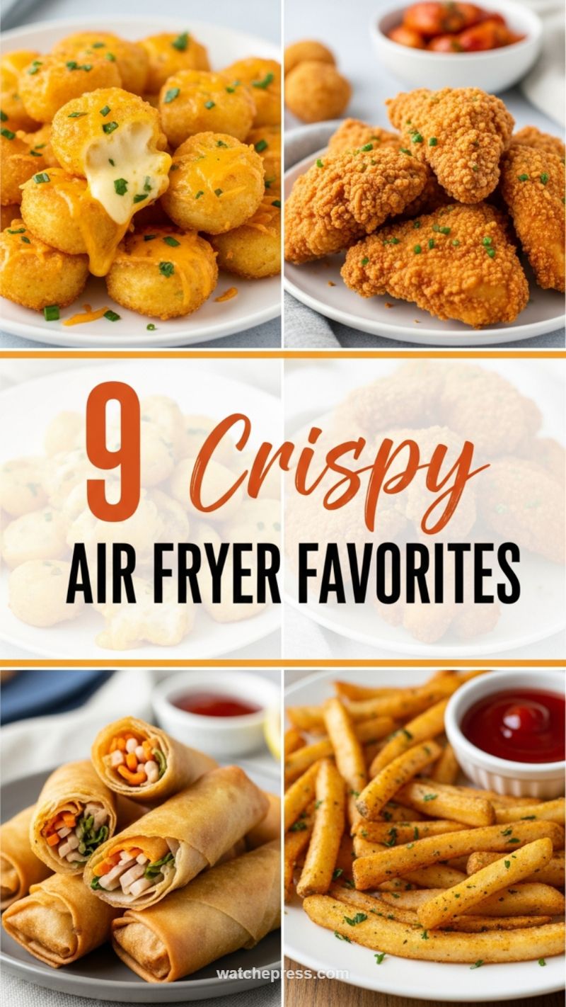 Quick & Crispy Air Fryer Vegetable Spring Rolls