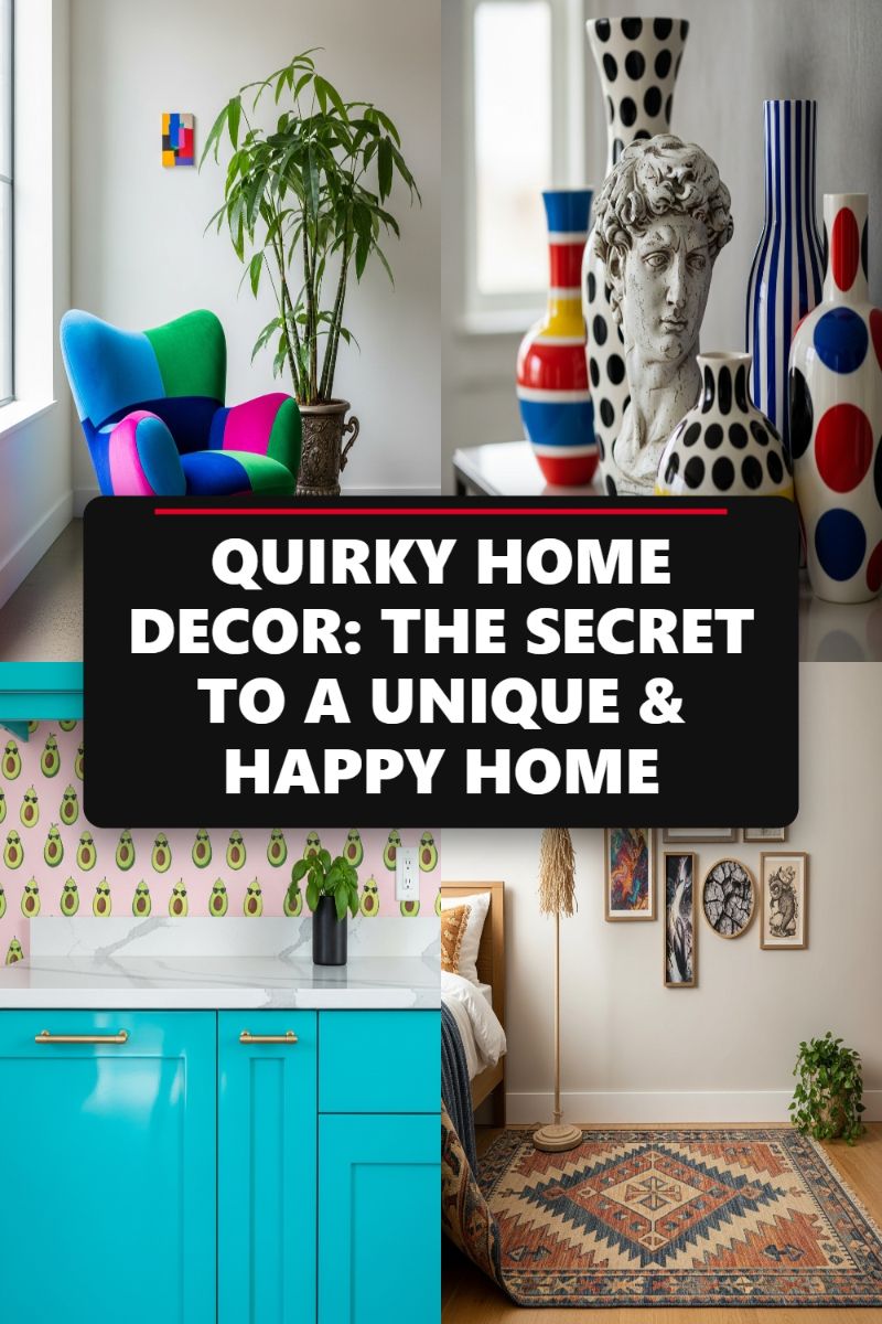 QUIRKY HOME DECOR: THE SECRET TO A UNIQUE & HAPPY HOME