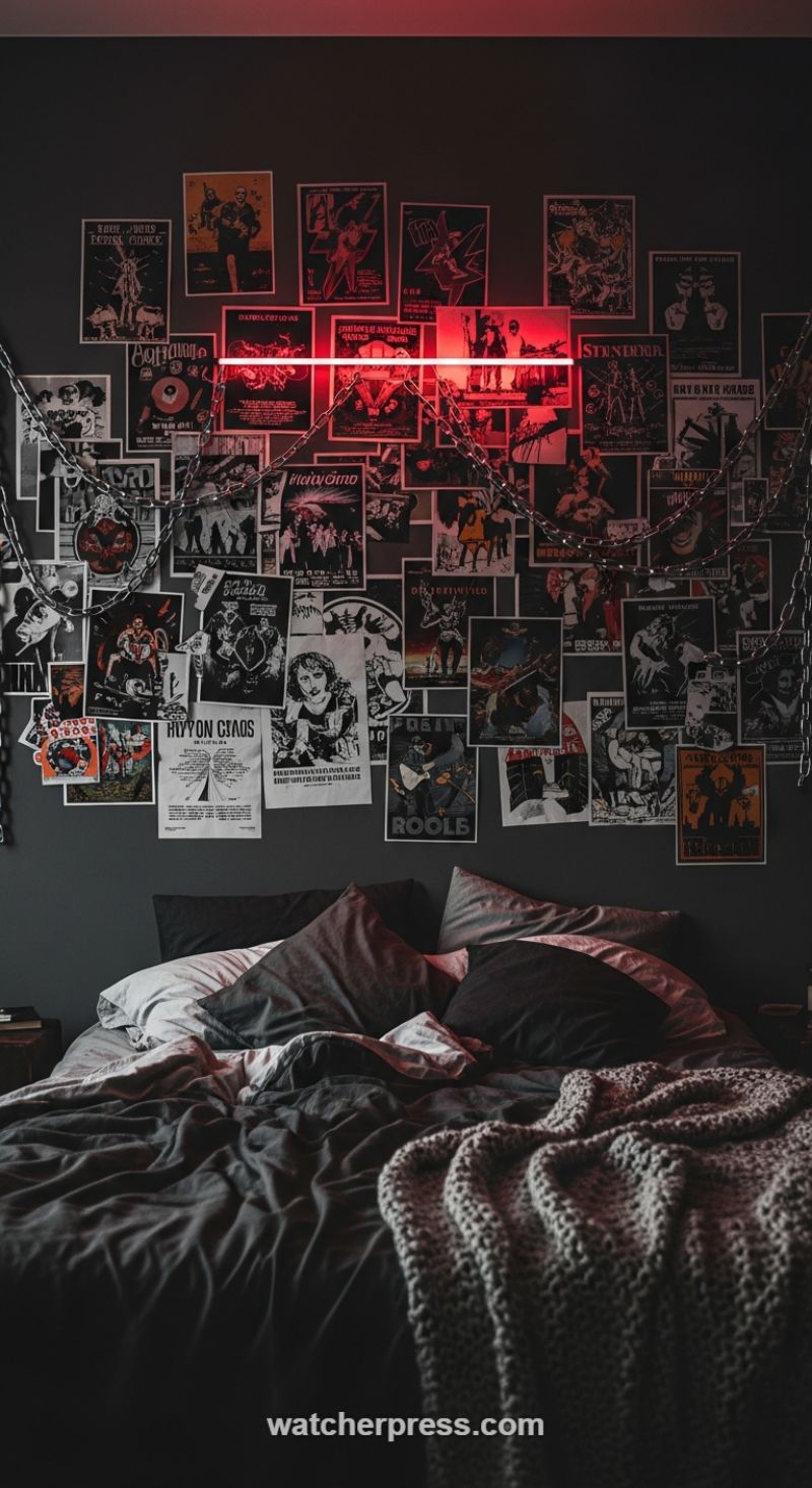 Rebellious Maximalism: The Poster Wall Aesthetic