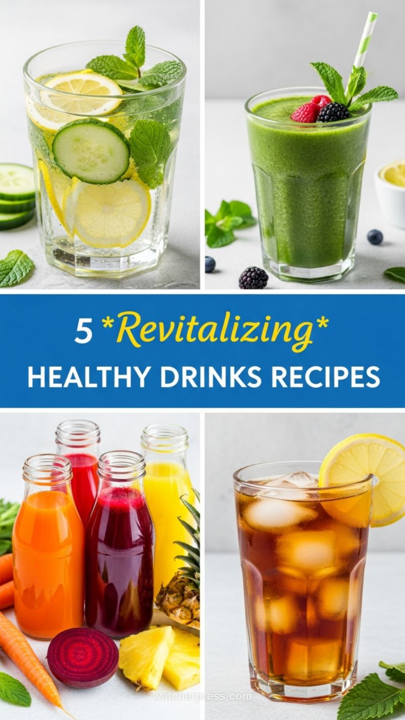 Refreshing Sips: Healthy Party Drinks