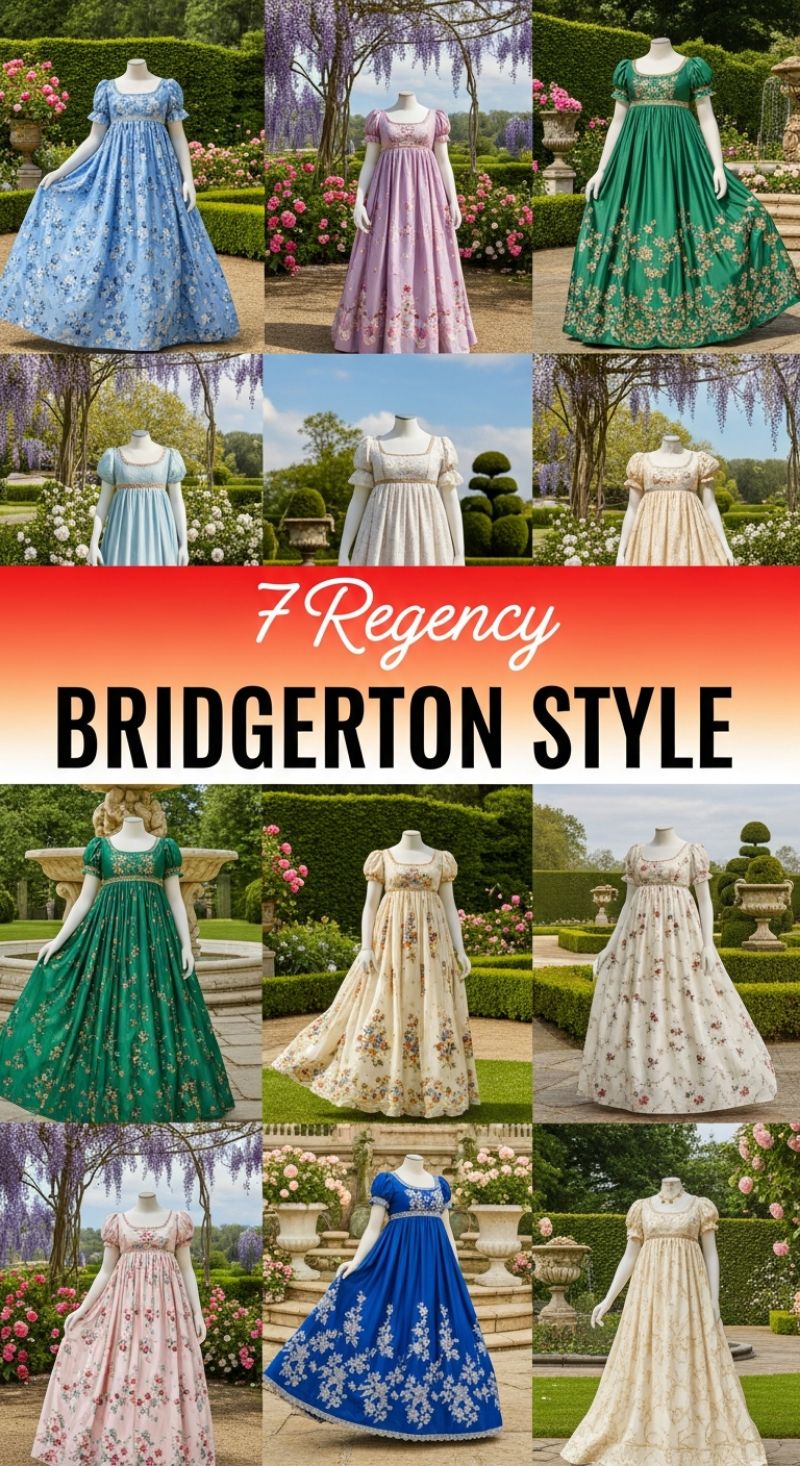 Regency Bridgerton Style: Mastering the Empire Waist for Summer Elegance