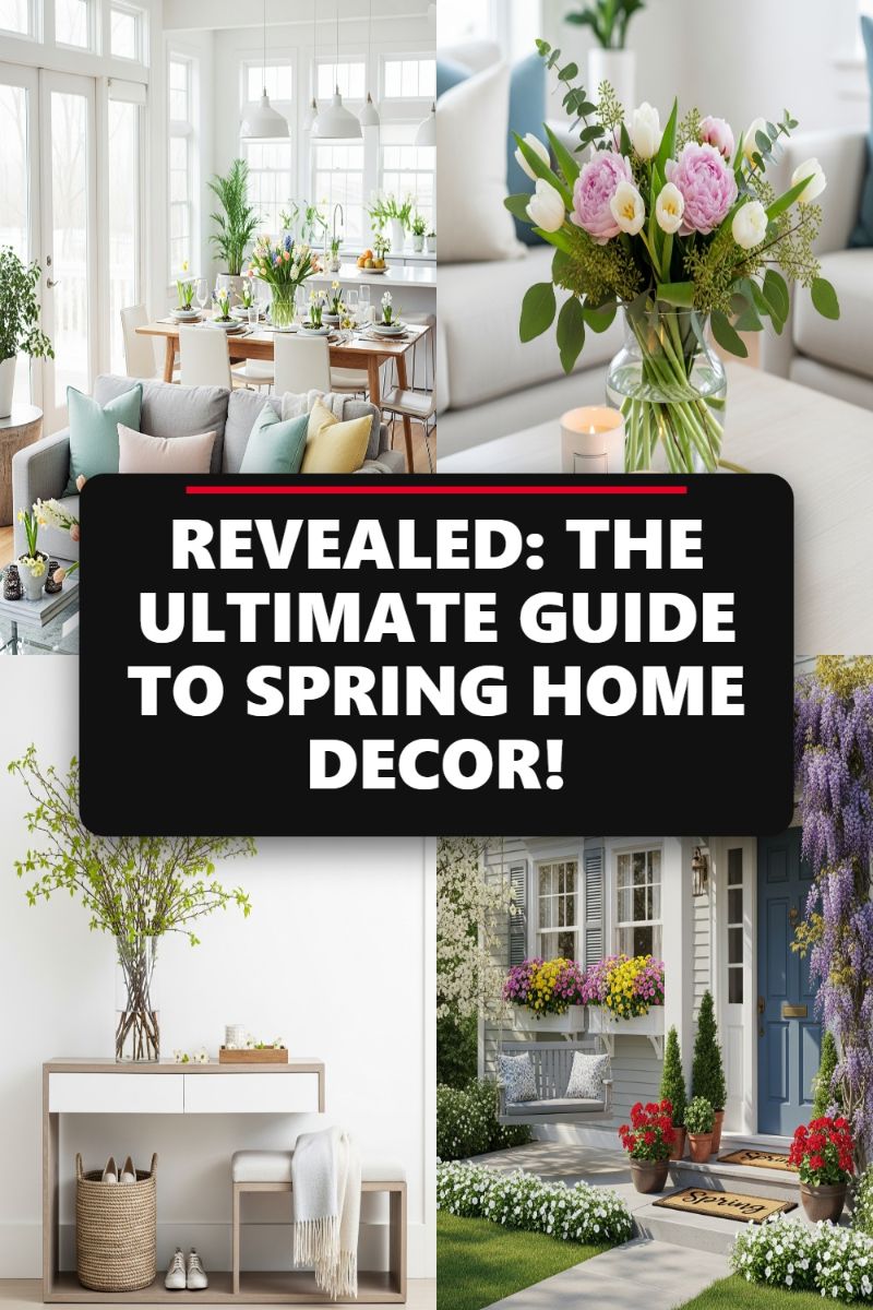 REVEALED: THE ULTIMATE GUIDE TO SPRING HOME DECOR!