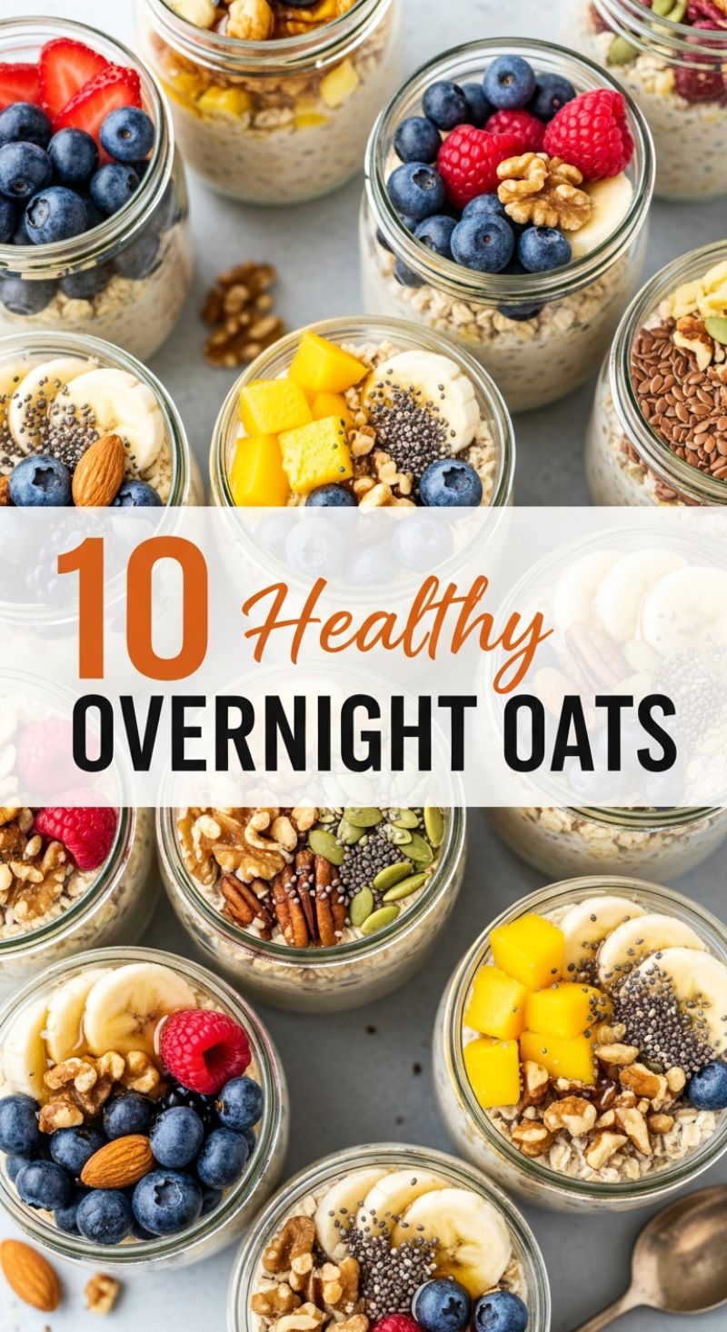 Rise & Shine: 10 Healthy Overnight Oats