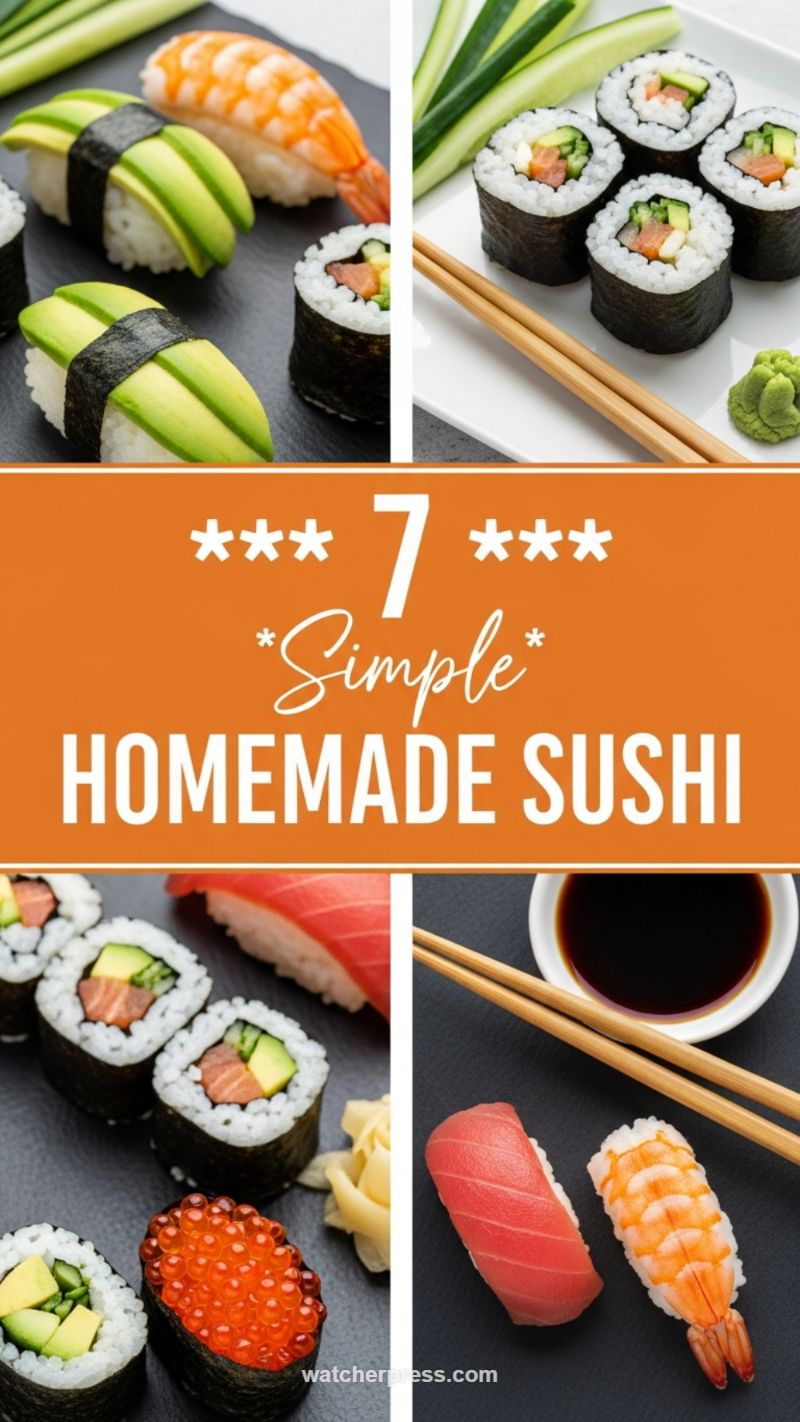 Roll Your Own: Simple Homemade Sushi