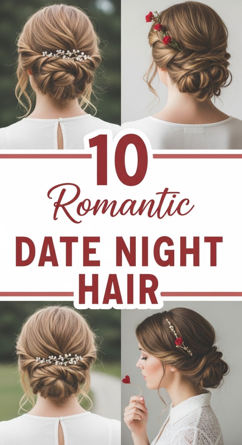 Romantic Date Night Updos: 10 Styles to Sweep Them Off Their Feet