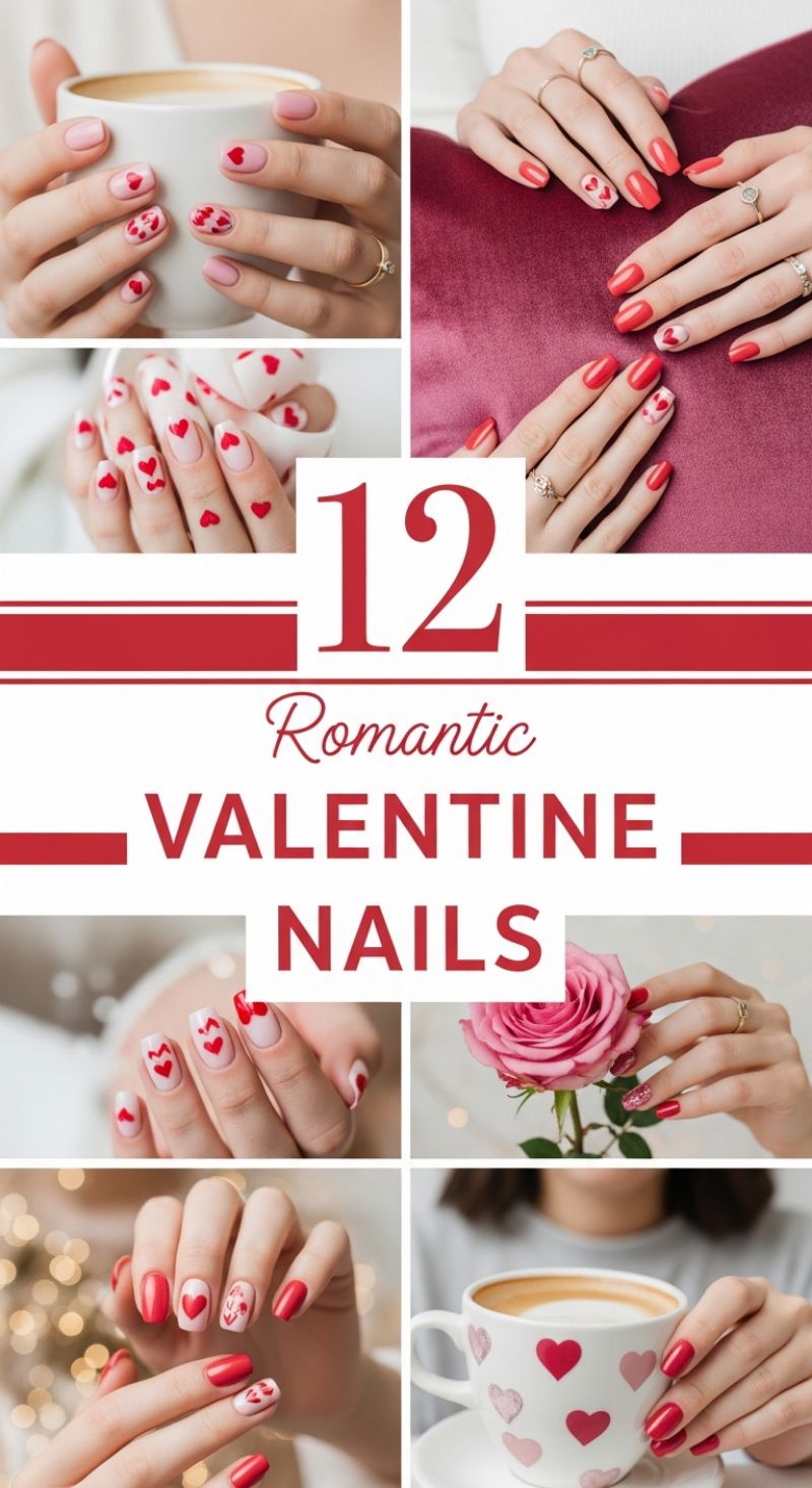 Romantic Heart-Centric Manicures: Valentine's Day Nail Art Trends