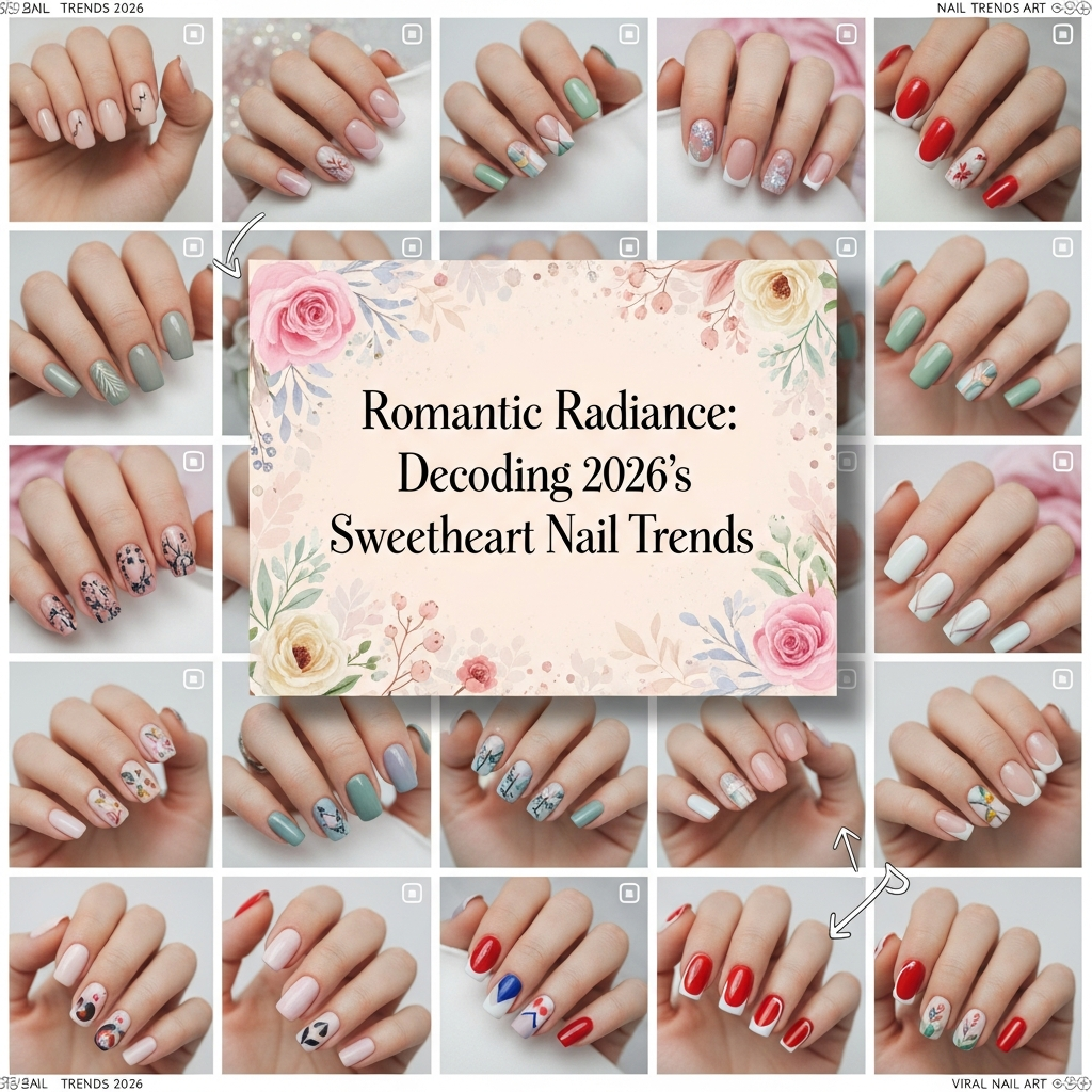 Romantic Radiance: Decoding 2026's Sweetheart Nail Trends