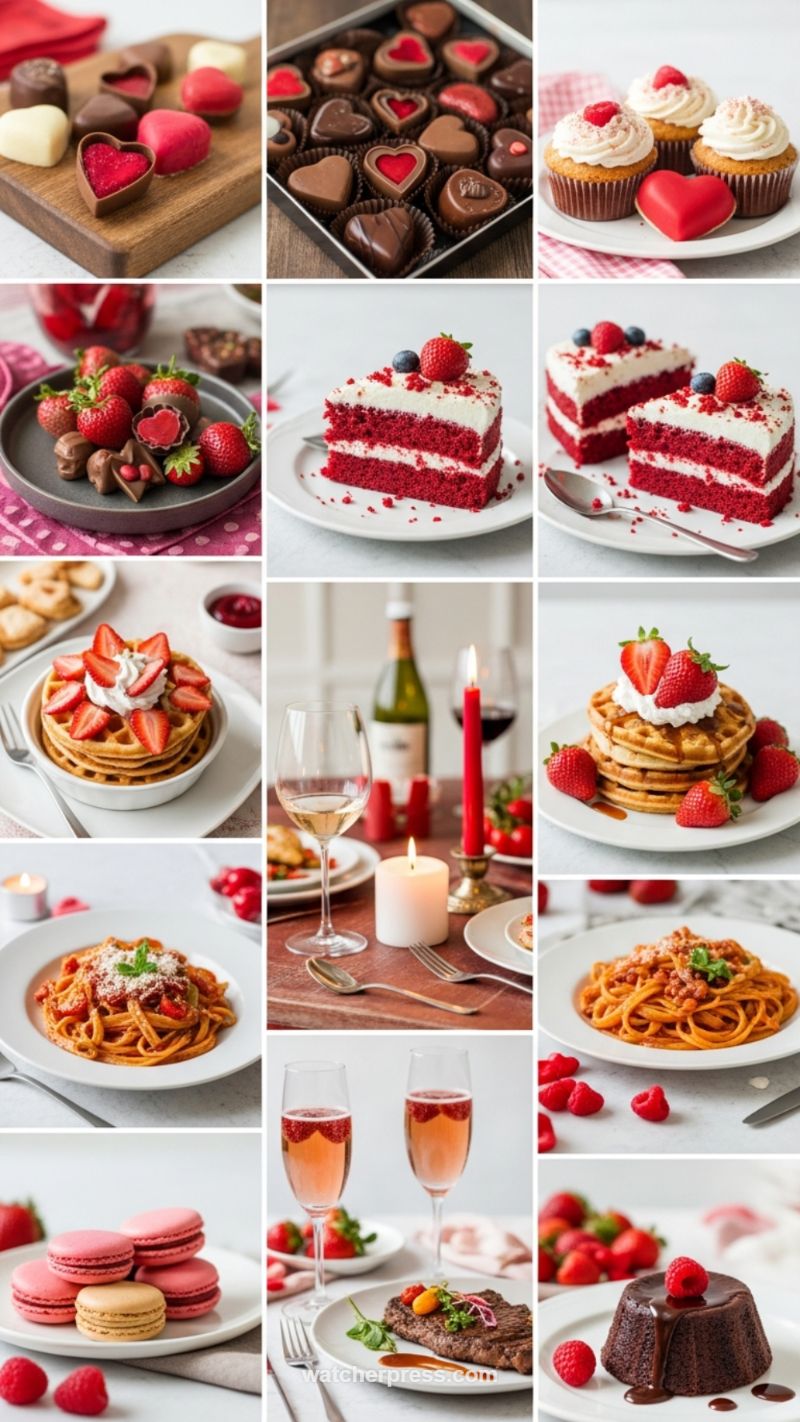 Romantic Valentine's Day Treats: Chocolates, Cakes & Dinner for Two