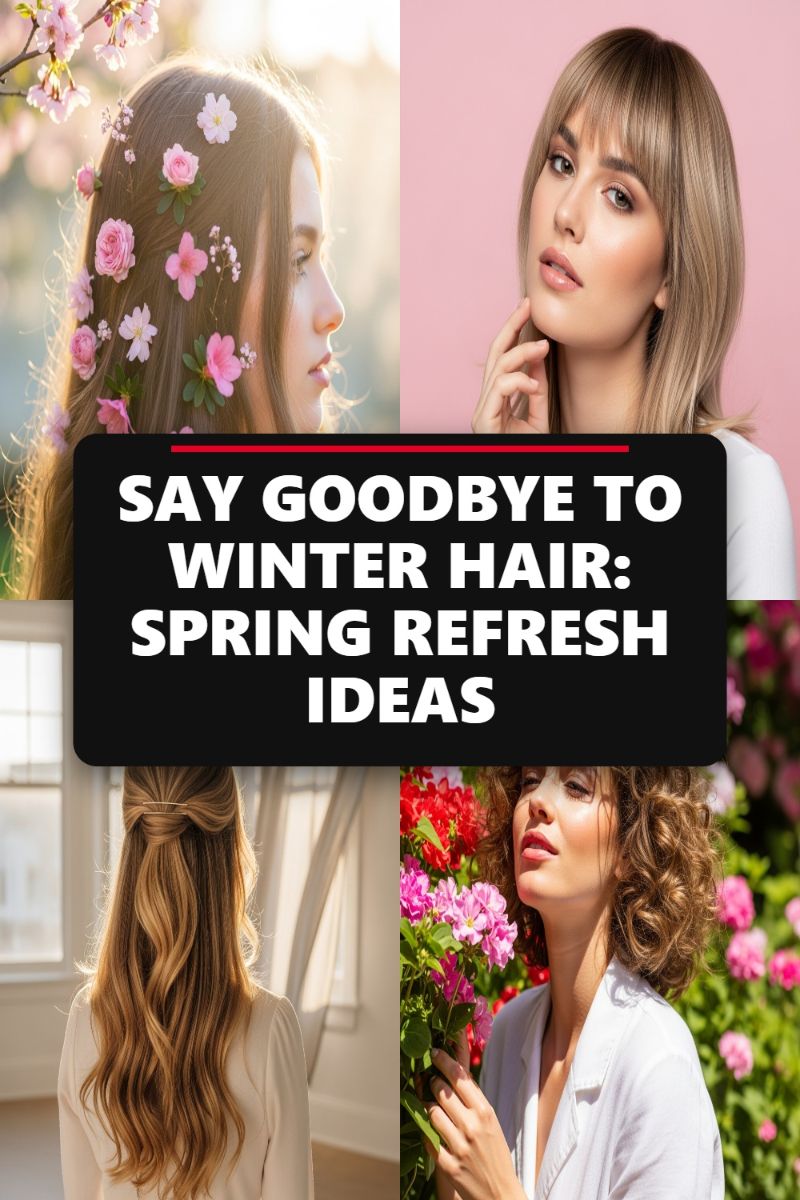 SAY GOODBYE TO WINTER HAIR: SPRING REFRESH IDEAS