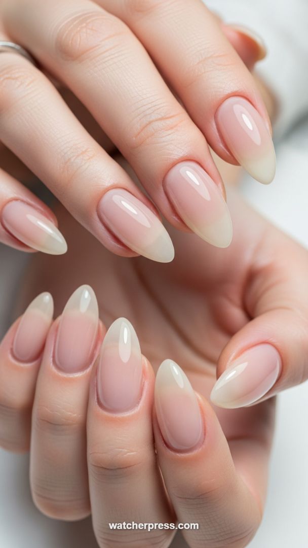 Sculpted Elegance: Mastering the Sheer Ombre Nude for High-Impact Minimalism