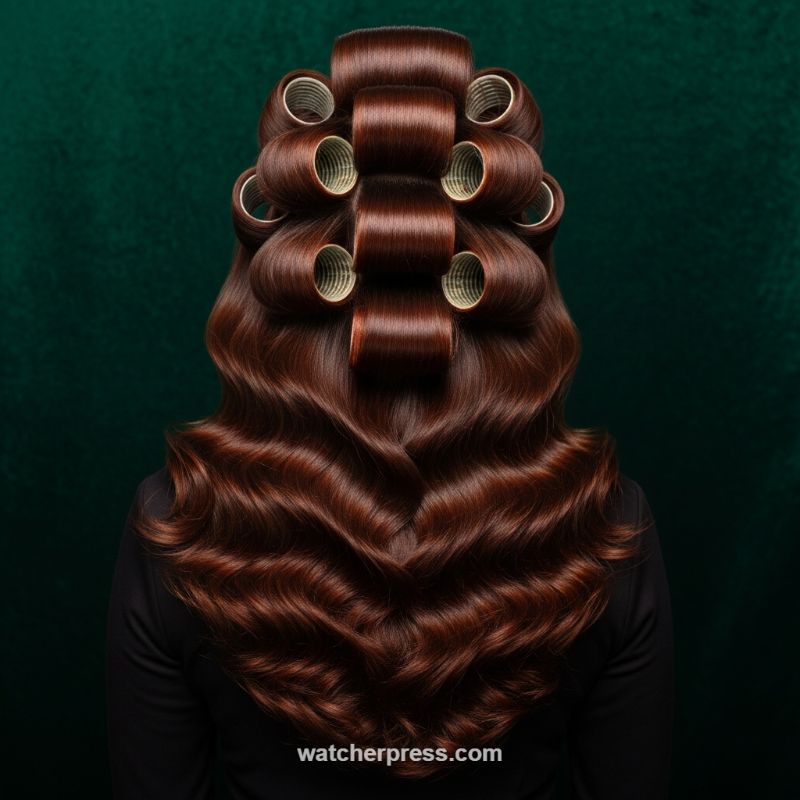 Sculpted Hollywood Waves: The Ultimate Glamour Set