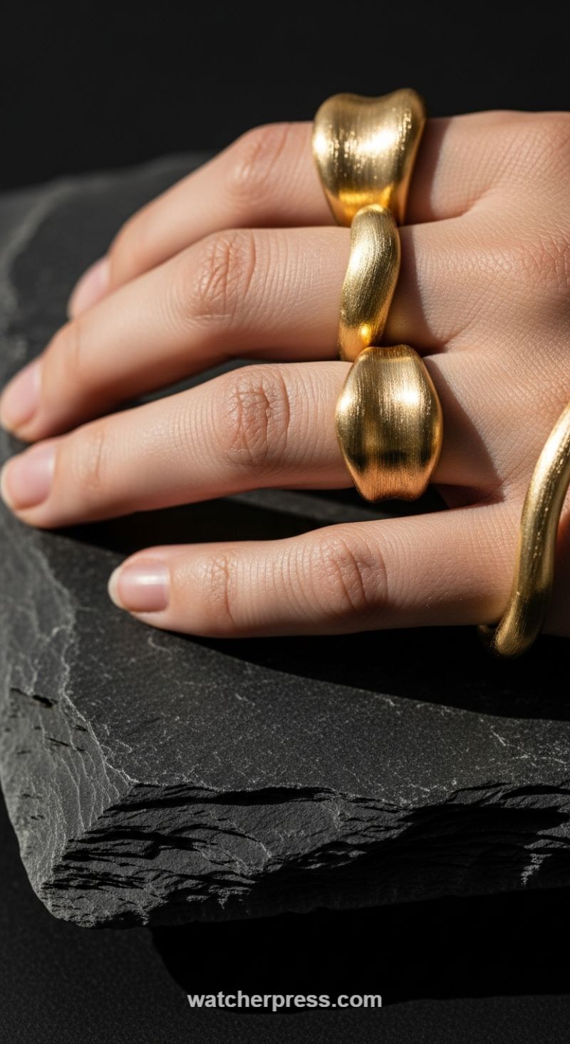 Sculpting Drama with Brushed Metal and Raw Slate