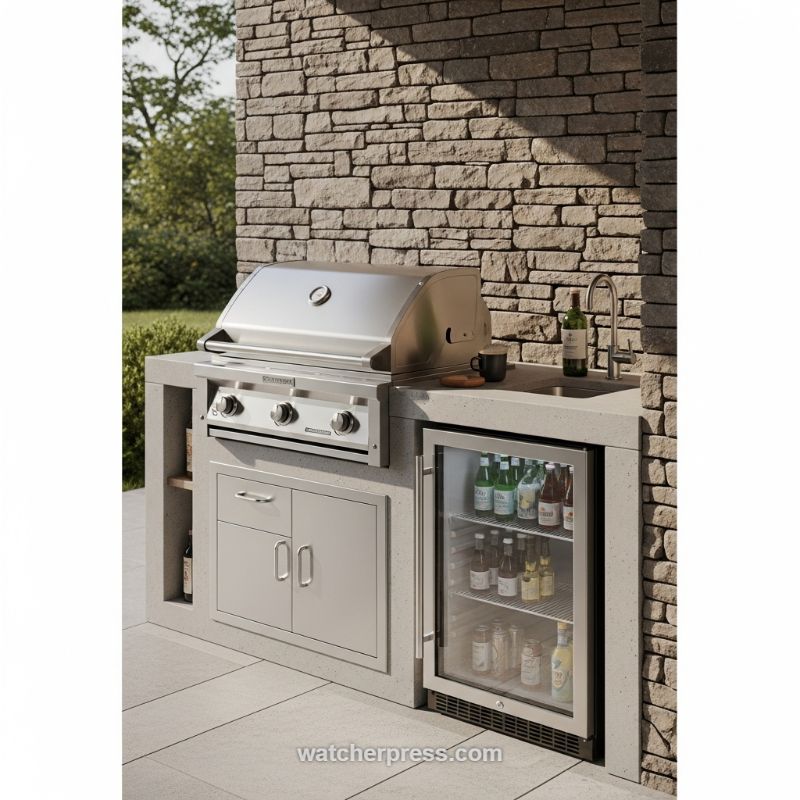 Seamlessly Integrate Modular Outdoor Kitchens