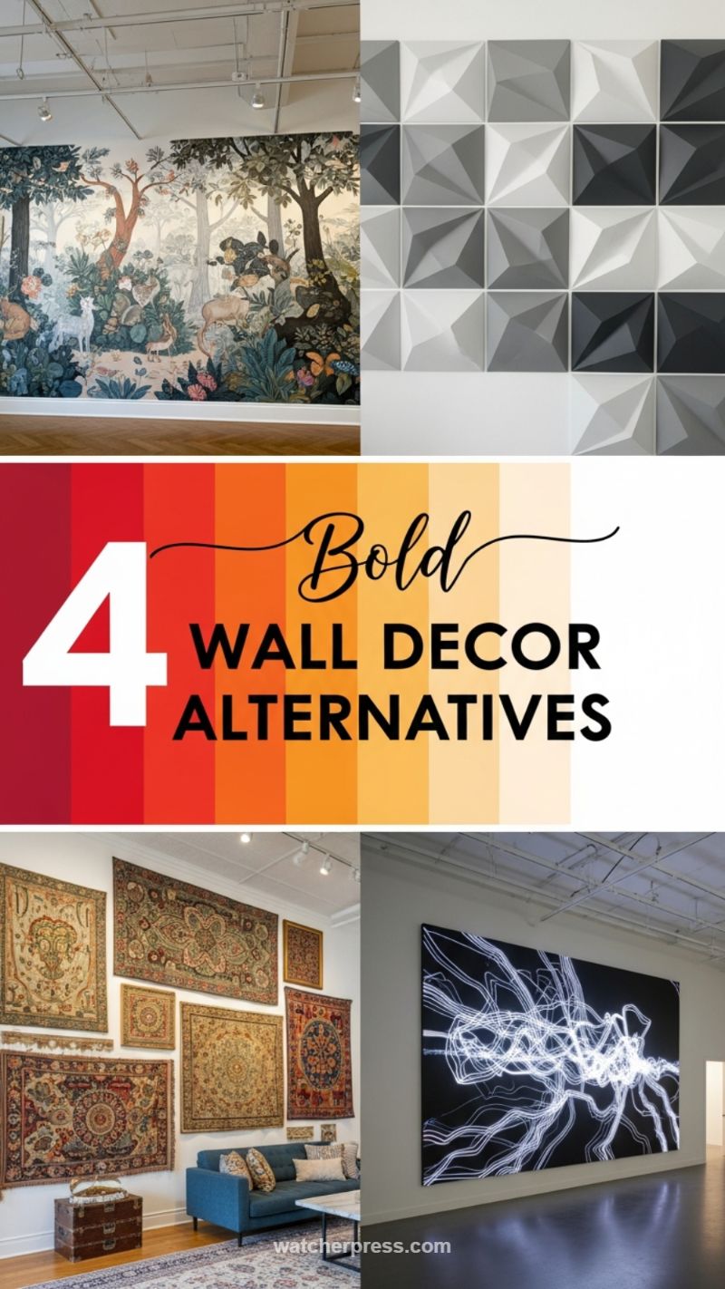 Secret 10: Go Bold with 3D and Textured Wall Alternatives