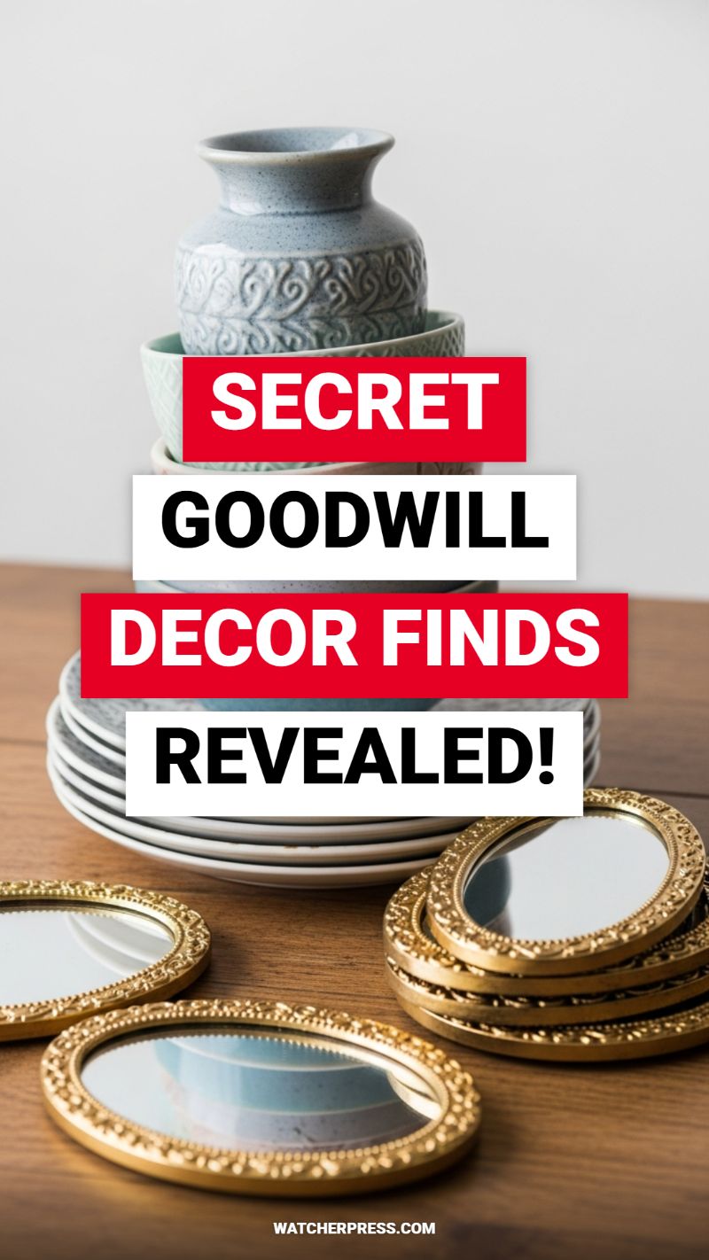 SECRET GOODWILL DECOR FINDS REVEALED!