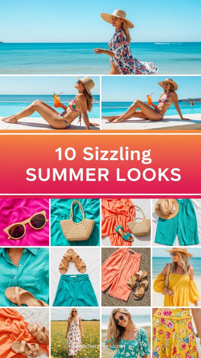 Section 1: The Ultimate Beach Vibe (The Sizzling Summer Look)