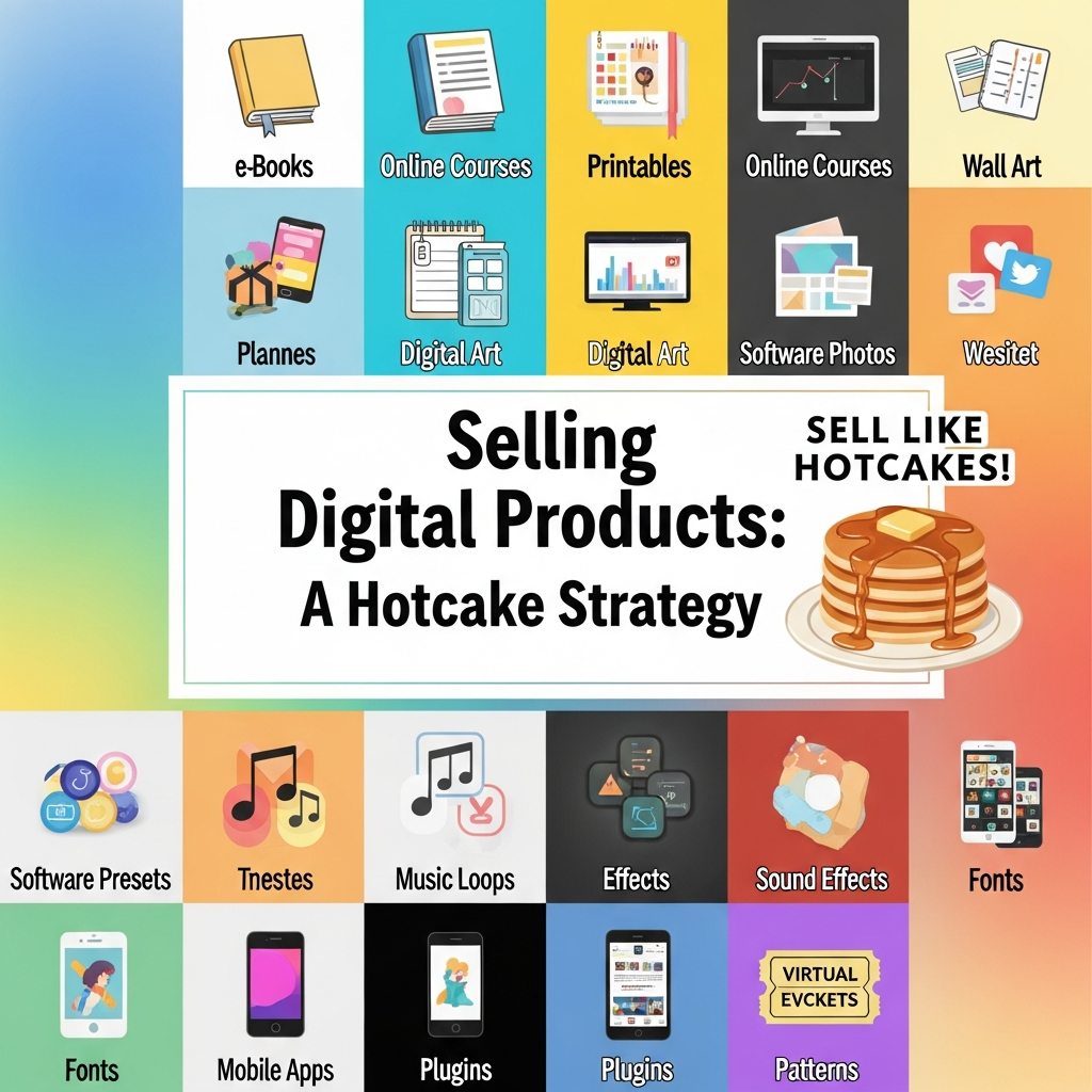 Selling Digital Products: A Hotcake Strategy