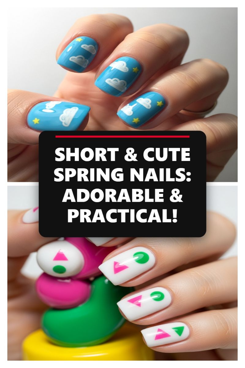 Spring Nails 2026: The Ultimate Trend Forecast for Your Manicure! SHORT & CUTE SPRING NAILS: ADORABLE & PRACTICAL!