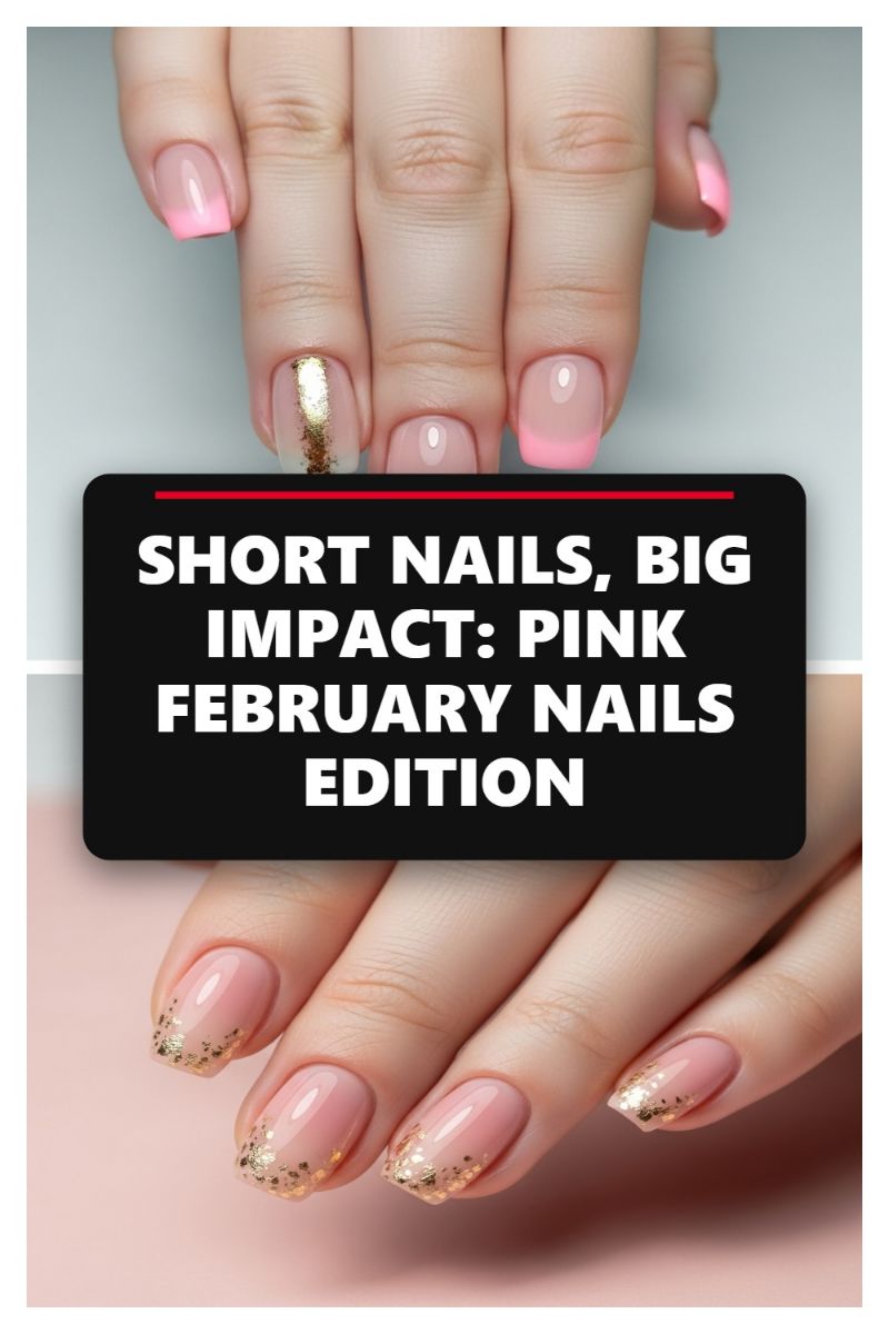SHORT NAILS, BIG IMPACT: PINK FEBRUARY NAILS EDITION