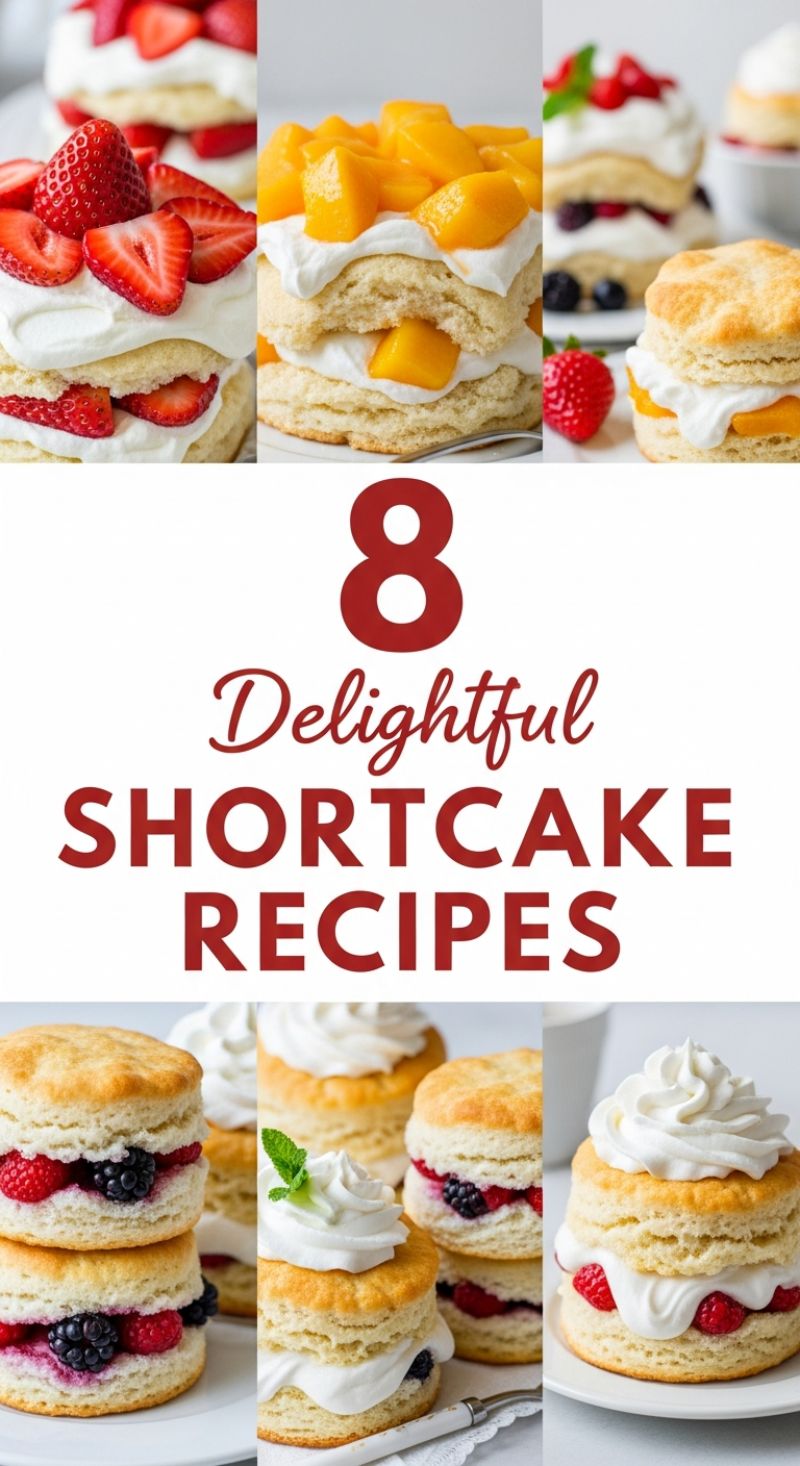 Shortcake Heaven: 8 Delightful Recipes