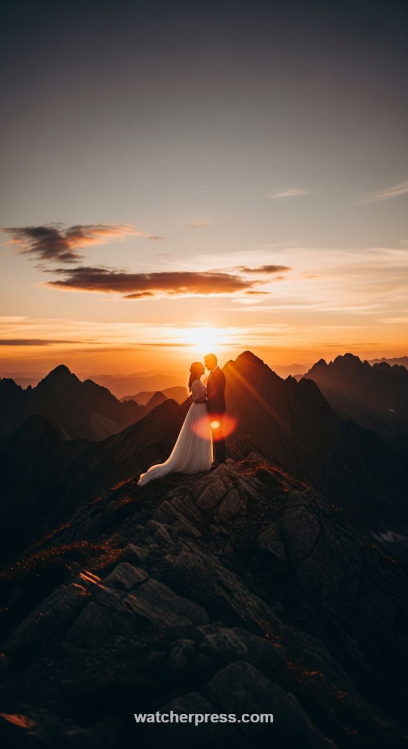 Silhouette and Flare: Mastering the Ethereal Mountain Portrait