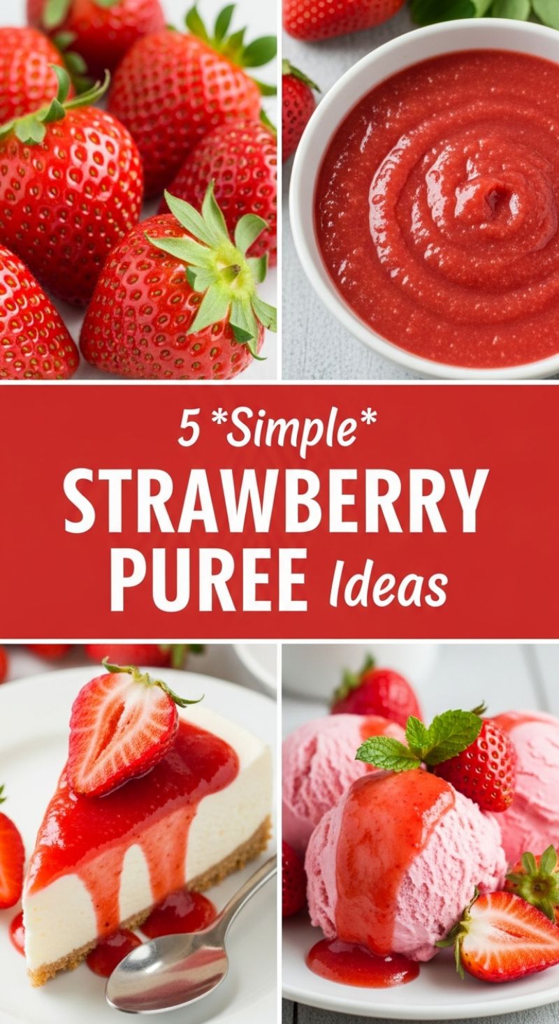 Simple Strawberry Puree Ideas