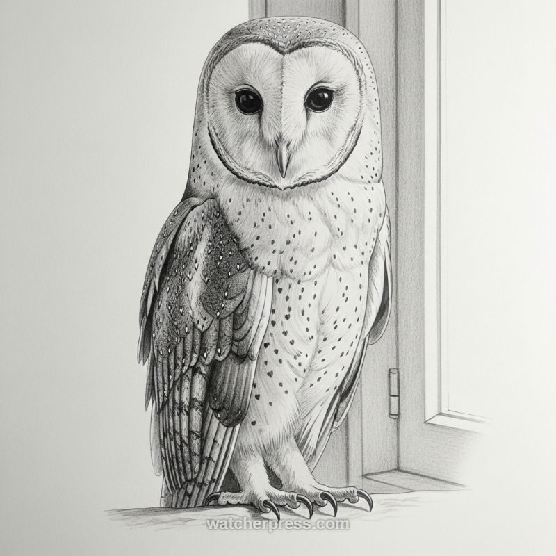 Sketching Complex Organic Anatomy: The Barn Owl in Graphite