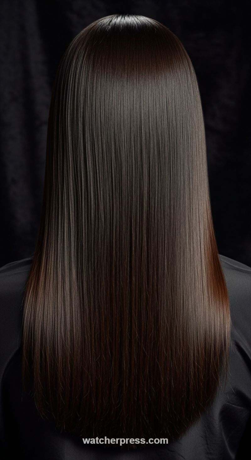 Sleek & Straight Perfection: Maximizing Length and Luster