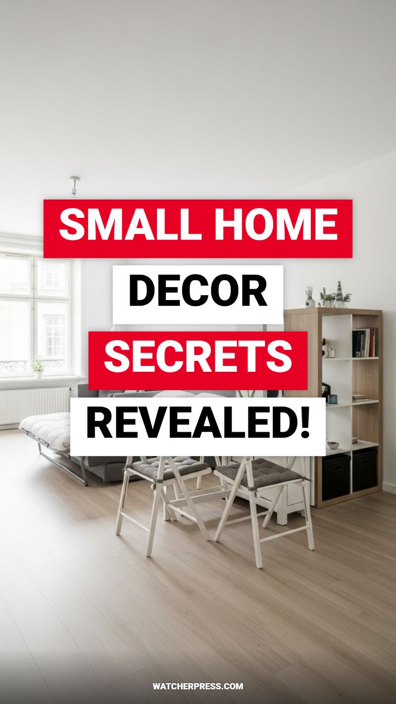 SMALL HOME DECOR SECRETS REVEALED!