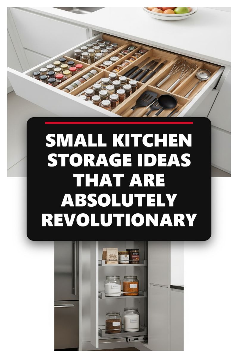SMALL KITCHEN STORAGE IDEAS THAT ARE ABSOLUTELY REVOLUTIONARY