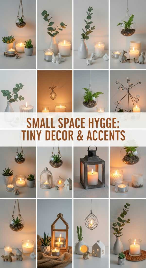 Small Space Hygge: Tiny Decor & Accents