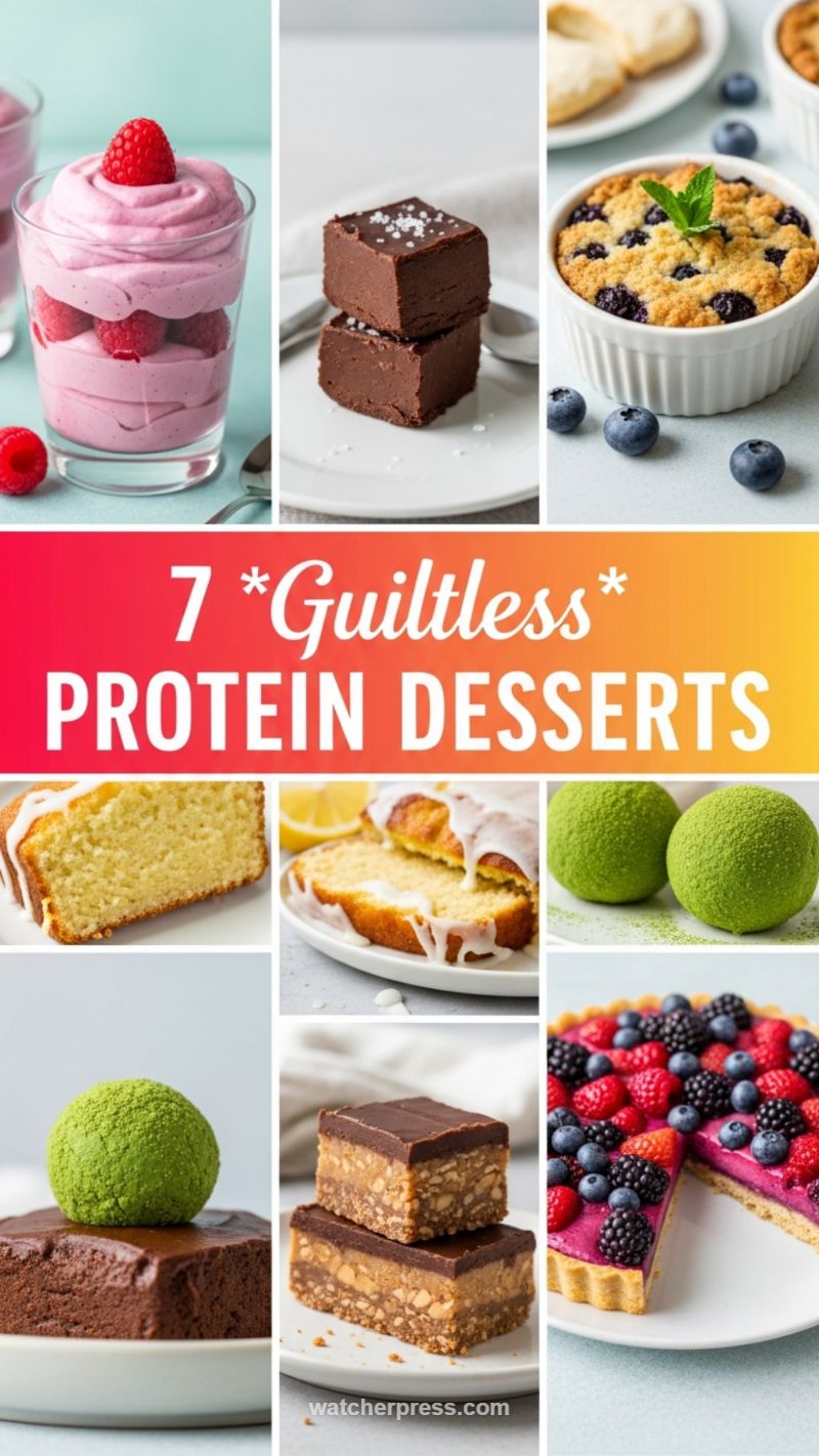 Smart Dessert Choices: Guiltless Protein Desserts
