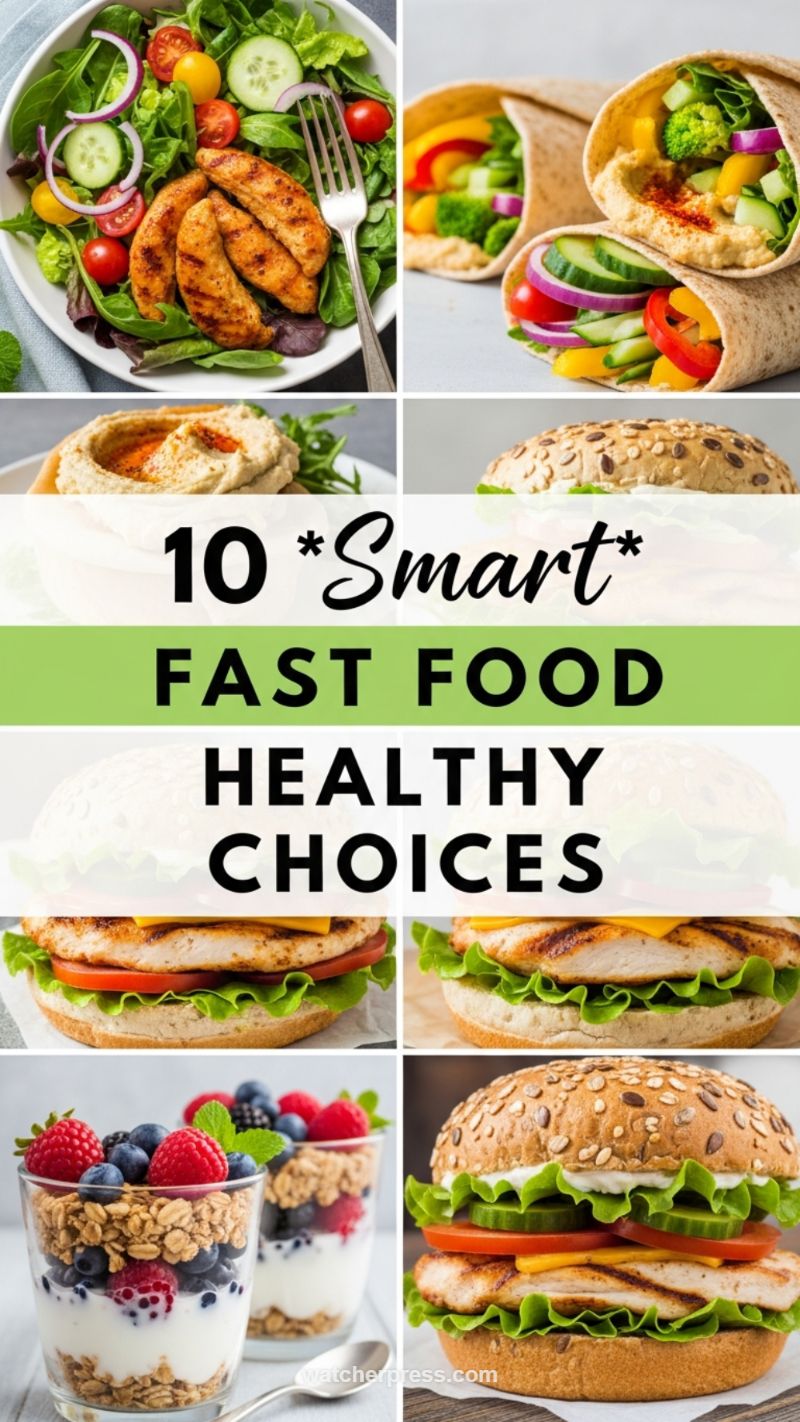 Smart & Speedy: Healthy Fast Food Alternatives