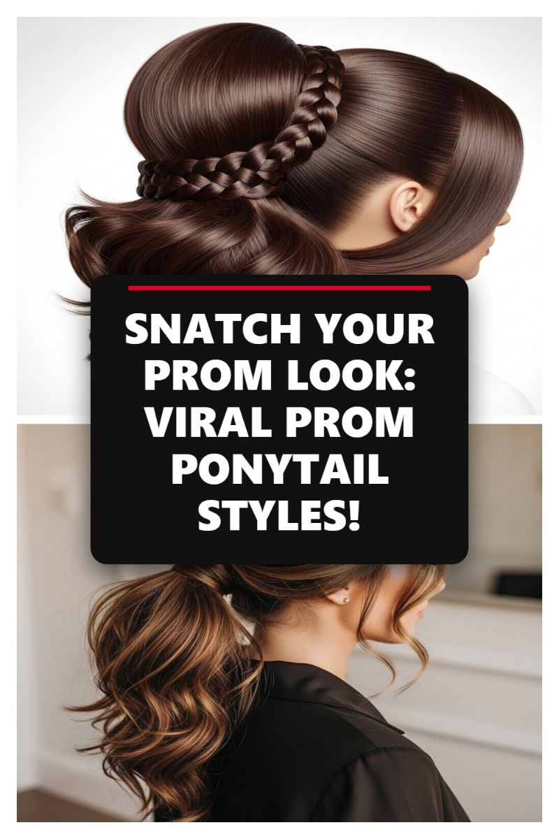 SNATCH YOUR PROM LOOK: VIRAL PROM PONYTAIL STYLES!