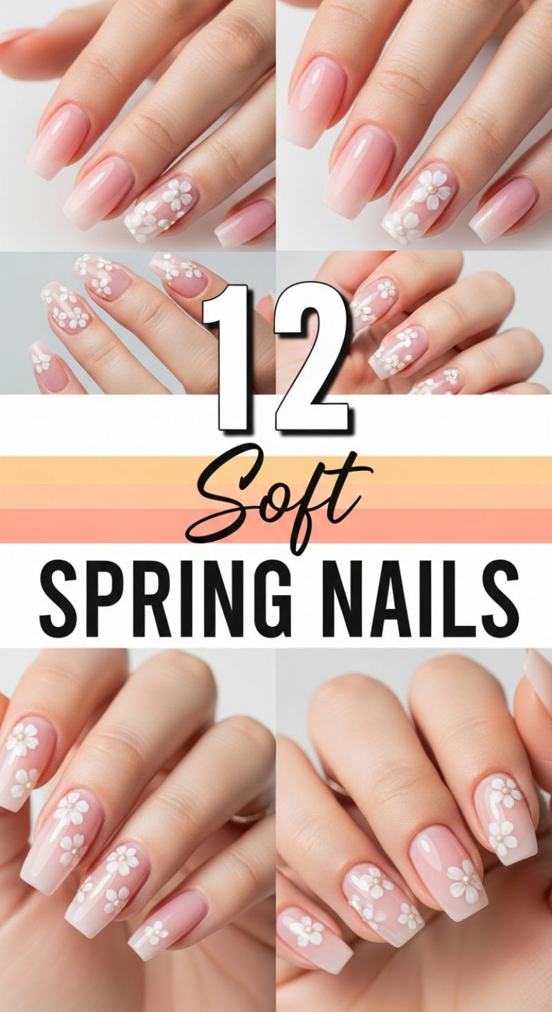 Soft Spring Nails
