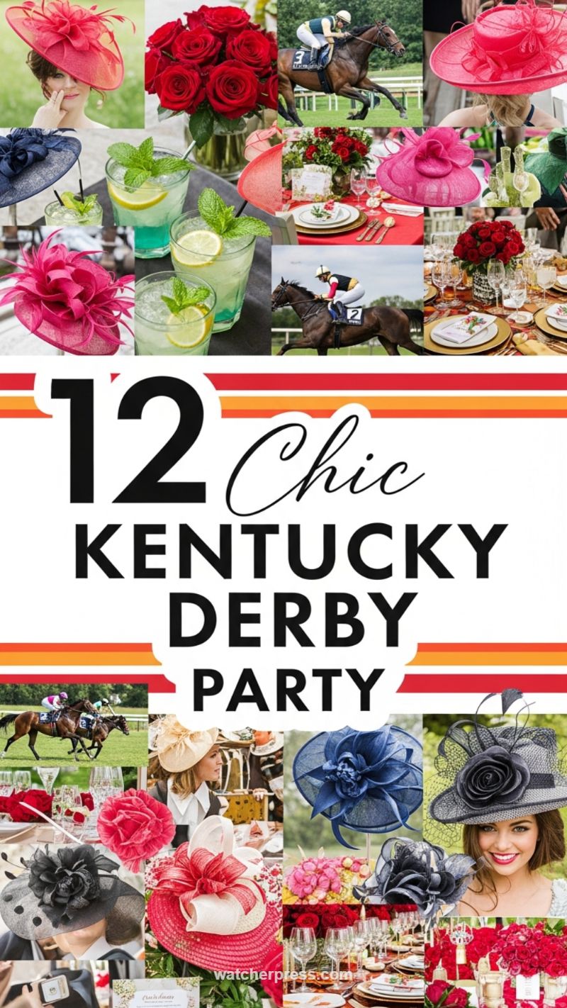 Sophisticated Kentucky Derby Mint Julep Bar & Decor