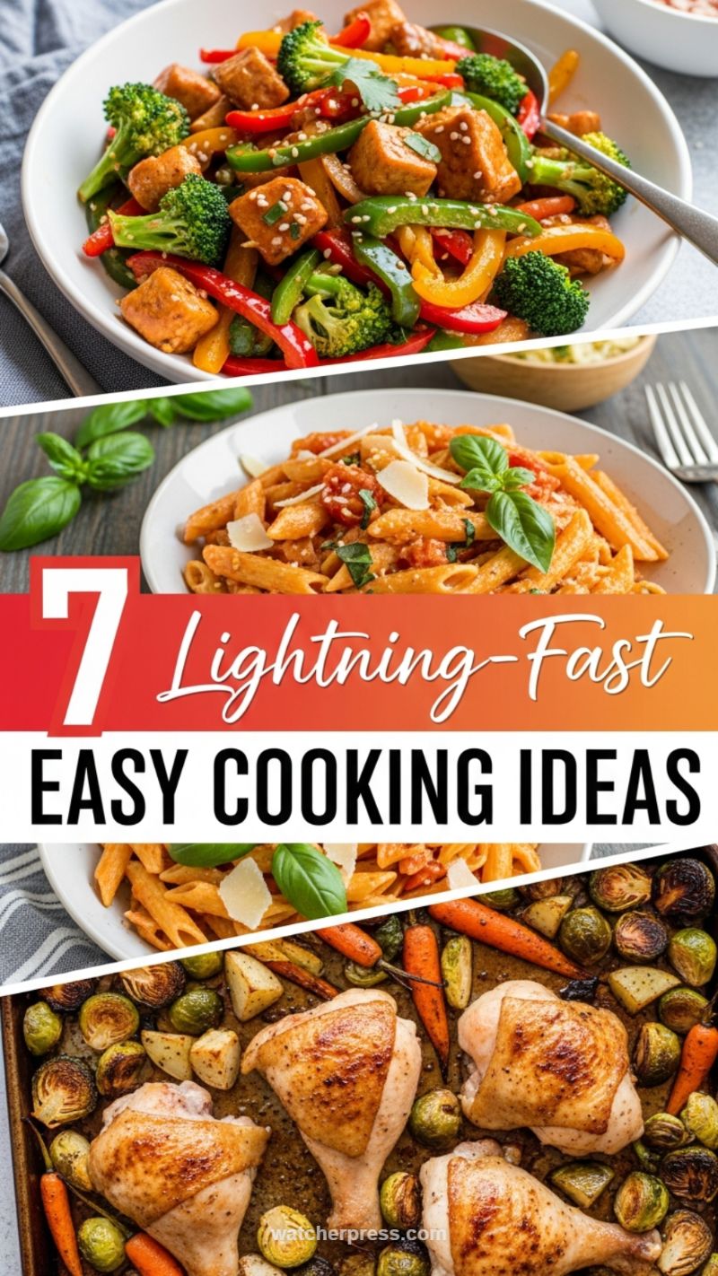 Speed and Efficiency: Lightning-Fast Weeknight Meals