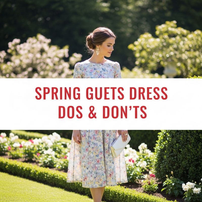Spring Guest Dress Dos & Don'ts (Mastering Daytime Formal)