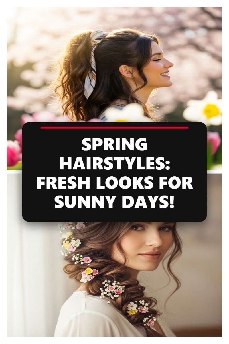SPRING HAIRSTYLES: FRESH LOOKS FOR SUNNY DAYS!